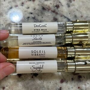 Scentbird bundle 4 travel bottles